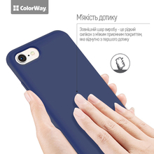 Чохол COLORWAY для Samsung Galaxy A37 Liquid Silicone Blue (CW-CLSSGA376-LB)