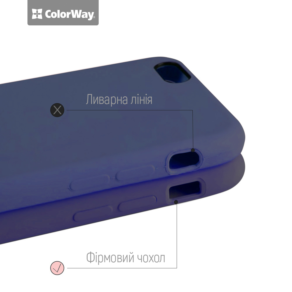 Чохол COLORWAY для Samsung Galaxy A37 Liquid Silicone Blue (CW-CLSSGA376-LB) Сумісність за моделлю Samsung Galaxy A37