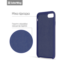 Чохол COLORWAY для Samsung Galaxy A57 Liquid Silicone Blue (CW-CLSSGA576-LB)