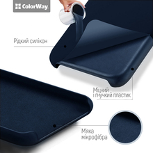 Чохол COLORWAY для Xiaomi Redmi Note 15 Pro + 5G Liquid Silicone blue (CW-CLSXRN15PP5-LB)