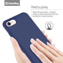 Чохол COLORWAY для Xiaomi Redmi Note 15 Pro + 5G Liquid Silicone blue (CW-CLSXRN15PP5-LB)