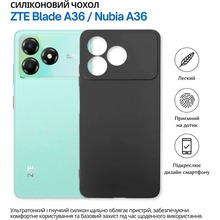 Чохол BECOVER для ZTE Blade A36/Nubia A36 Black (714936)