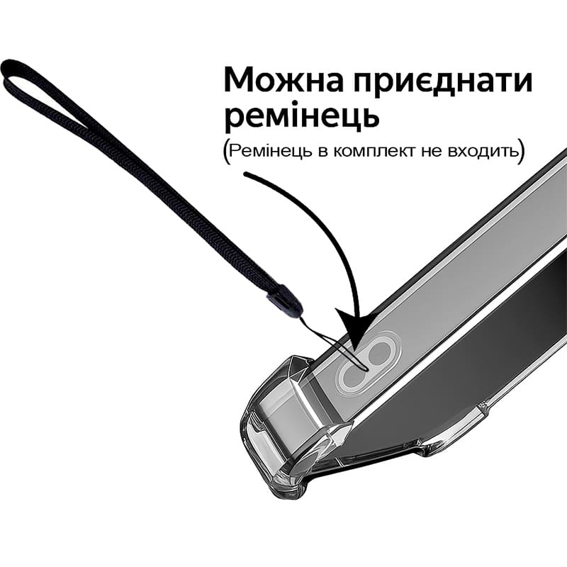 Зовнішній вигляд Чохол BECOVER Anti-Shock для Samsung Galaxy S26 Edge Clear (714887)