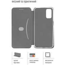 Чохол COLORWAY Simple Book для Samsung Galaxy A37 Black (CW-CSBSGA376-BK)