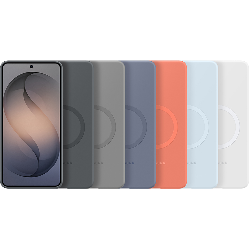 Зовнішній вигляд Чохол SAMSUNG Silicone Magnet Case Samsung Galaxy S26 Plus Gray (EF-ES947CJEGWW)