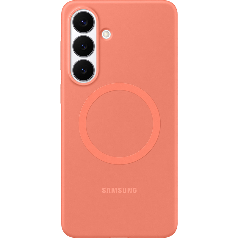 Чехол SAMSUNG Silicone Magnet Case для Samsung Galaxy S26 Plus Coral Red (EF-ES947COEGWW) Тип чехол-накладка