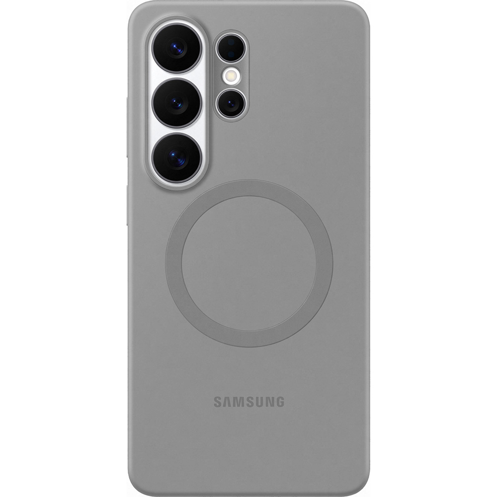 Чехол SAMSUNG Silicone Magnet для Samsung Galaxy S26 Ultra Gray (EF-ES948CJEGWW) Тип чехол-накладка