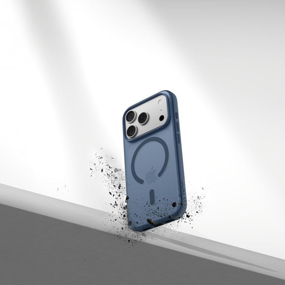В Україні Чохол BELKIN для iPhone для 17 Pro Magnetic Protective Grip Navy (MSA035HQNY)
