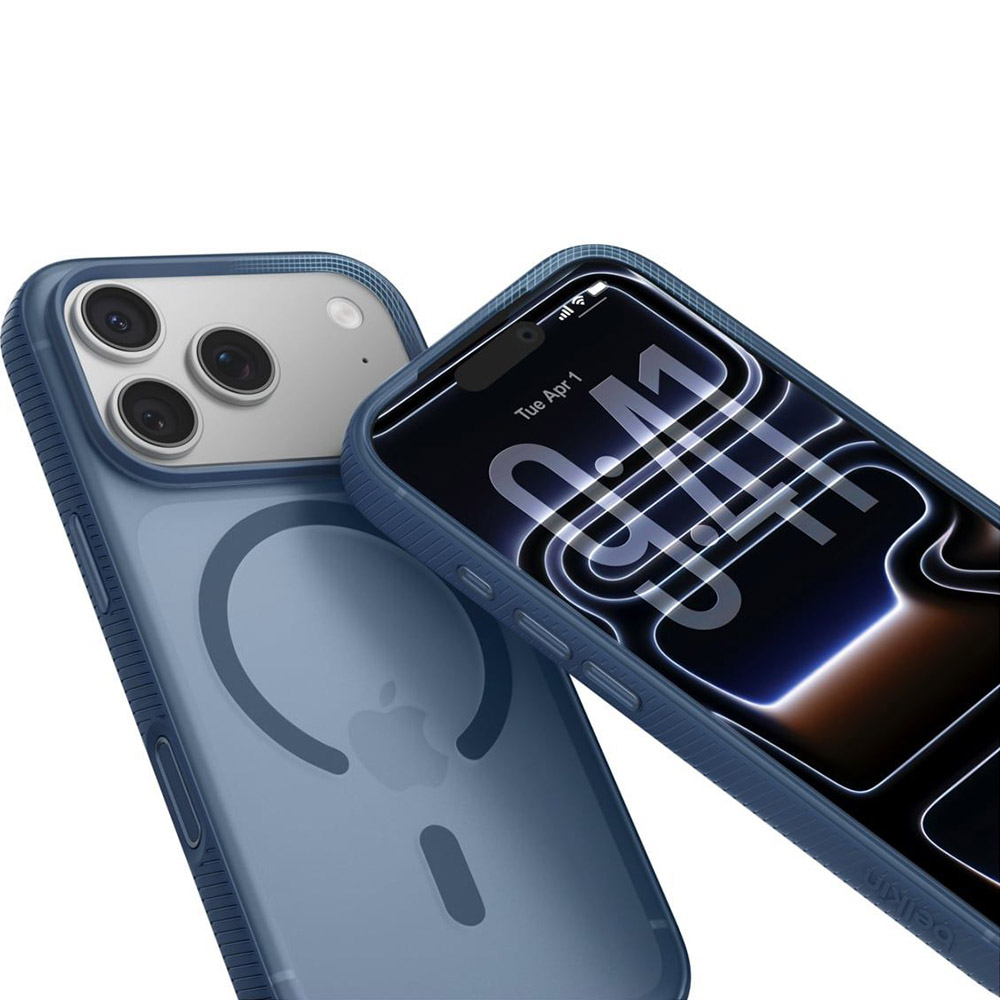 Замовити Чохол BELKIN для iPhone для 17 Pro Magnetic Protective Grip Navy (MSA035HQNY)