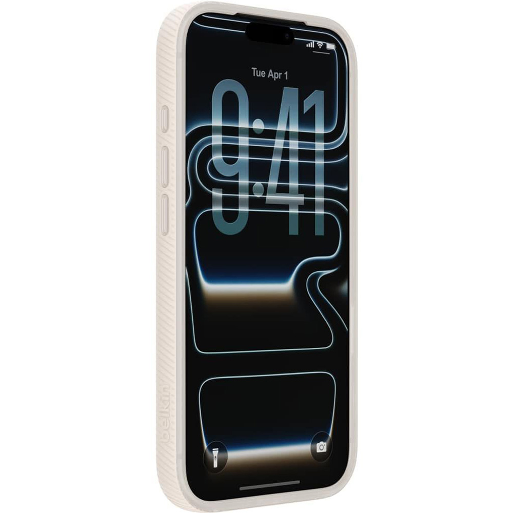 Чехол BELKIN для iPhone 17 Pro Magnetic Protective Grip Sand (MSA035HQSA) Цвет бежевый