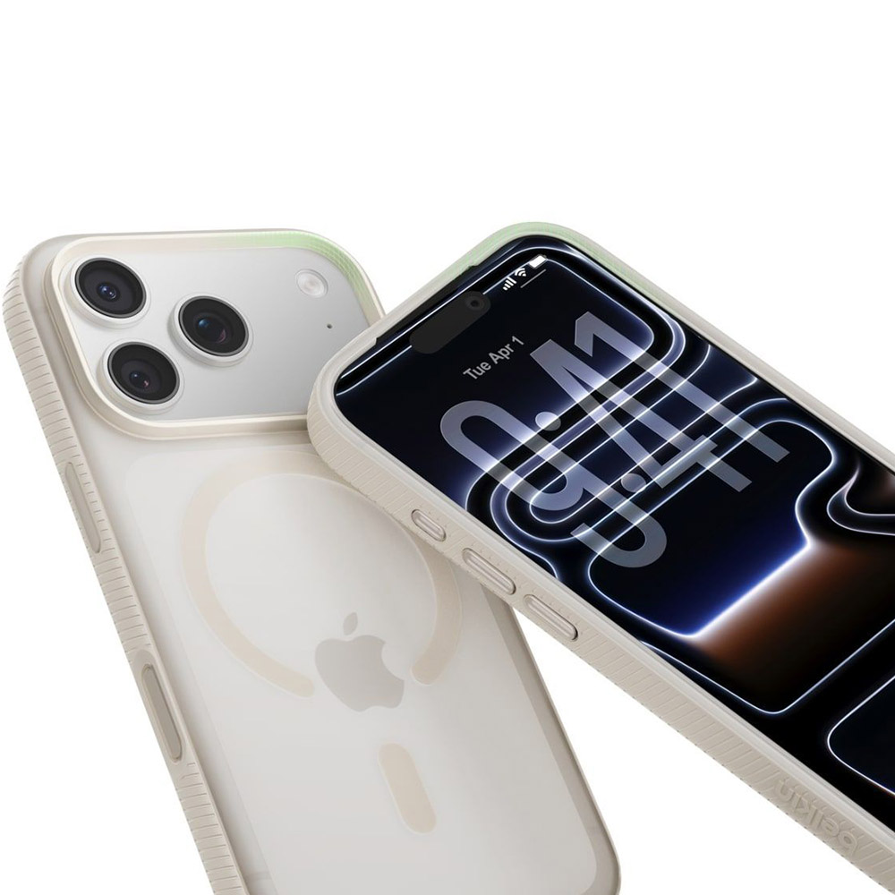 Изображение Чехол BELKIN для iPhone 17 Pro Magnetic Protective Grip Sand (MSA035HQSA)