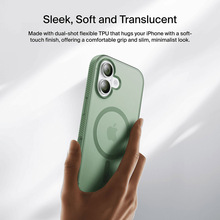 Чохол BELKIN для iPhone 17 Magnetic Protective Grip Sage (MSA034HQSE)