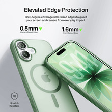 Чохол BELKIN для iPhone 17 Magnetic Protective Grip Sage (MSA034HQSE)