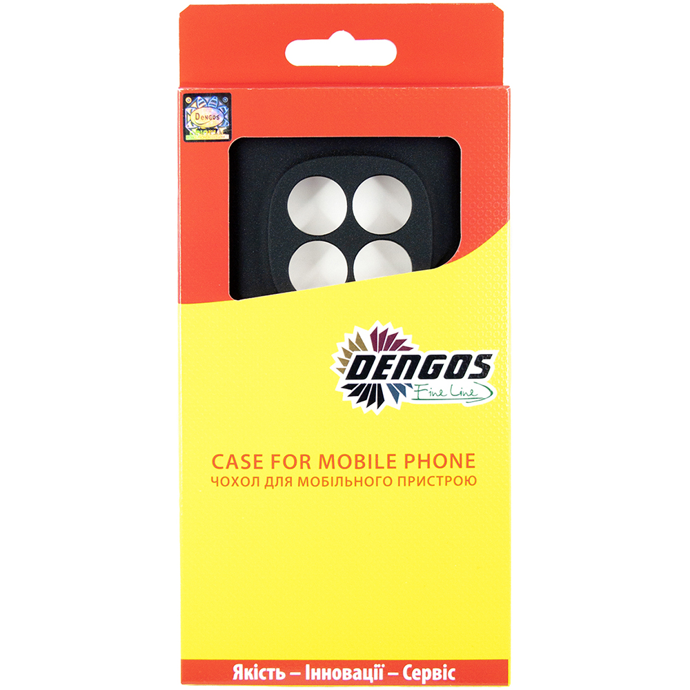 Чохол DENGOS для Xiaomi Redmi Note 15 Carbon black (DG-TPU-CRBN-252) Особливості протиударний