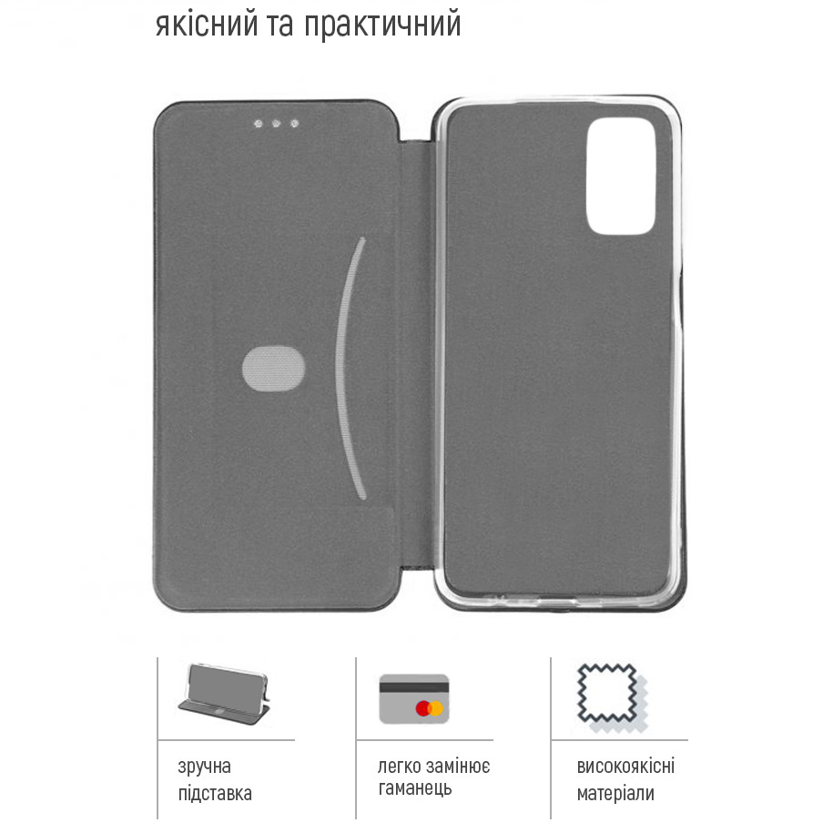 Чохол COLORWAY для Oppo A6x 4G Simple Book Black (CW-CSBOA6X4-BK) Тип чохол-книжка