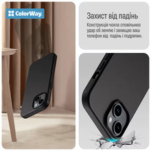 Чохол COLORWAY для Oppo A6 4G TPU matt black (CW-CTMOA64G-BK)