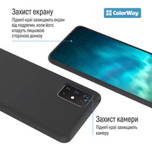 Чохол COLORWAY для Oppo A6s 4G TPU matt black (CW-CTMOA6S4-BK)