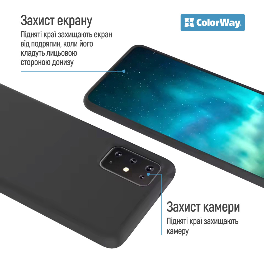 Чехол COLORWAY для Oppo A6x 4G TPU matt black (CW-CTMOA6X4-BK) Совместимость по модели OPPO A6x