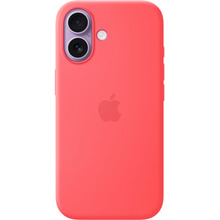 Чохол APPLE Silicone Case with MagSafe для Apple iPhone 17 Bright Guava (MHVQ4ZM/A)