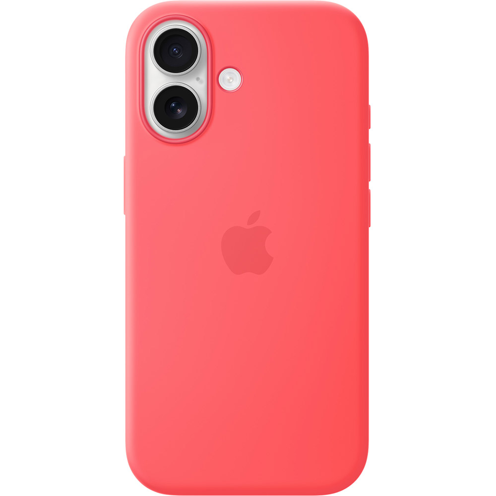 Чохол APPLE Silicone Case with MagSafe для Apple iPhone 17 Bright Guava (MHVQ4ZM/A)
