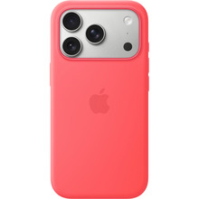 Чохол APPLE Silicone Case with MagSafe для Apple iPhone 17 Pro Bright Guava (MHW04ZM/A)