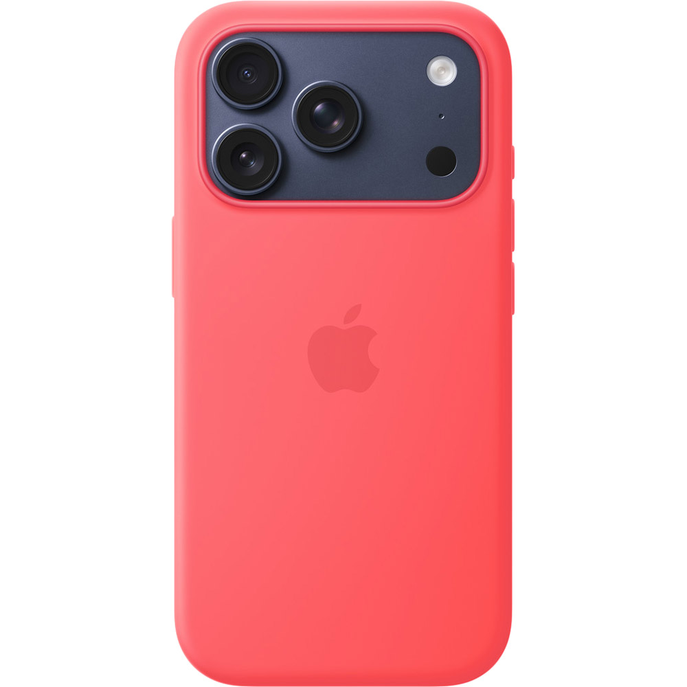 Чехол APPLE Silicone Case with MagSafe для Apple iPhone 17 Pro Bright Guava (MHW04ZM/A) Тип чехол-накладка