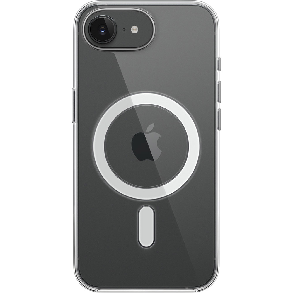 Чохол APPLE Clear Case with MagSafe для iPhone 17e Transparent (MHWC4ZM/A) Тип чохол-накладка