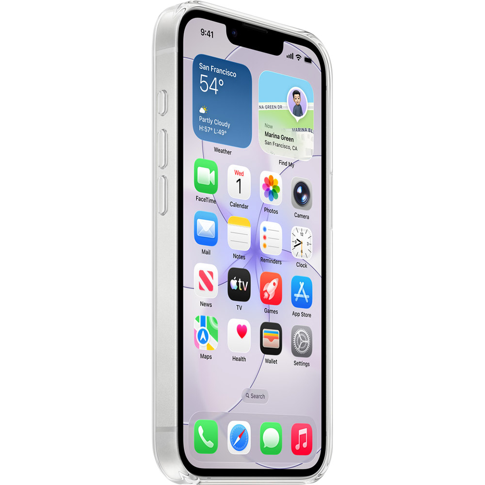 Чохол APPLE Clear Case with MagSafe для iPhone 17e Transparent (MHWC4ZM/A) Колір прозорий