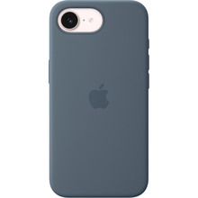 Чехол APPLE Silicone Case with MagSafe для Apple iPhone 17e Anchor Blue (MHWE4ZM/A)