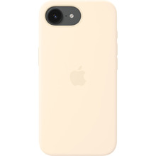 Чохол APPLE Silicone Case with MagSafe для Apple iPhone 17e Vanilla (MHWG4ZM/A)