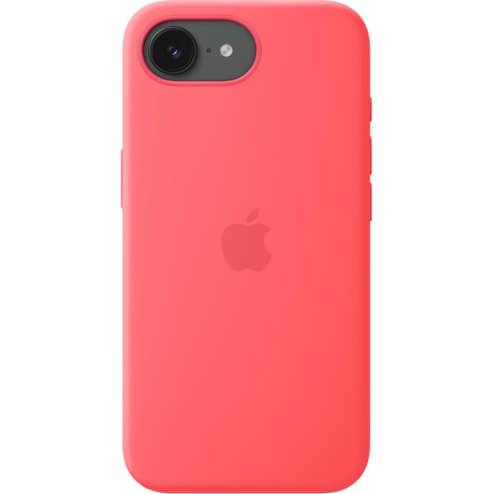 Чохол APPLE Silicone Case with MagSafe для Apple iPhone 17e Bright Guava (MHWH4ZM/A) Тип чохол-накладка