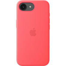 Чохол APPLE Silicone Case with MagSafe для Apple iPhone 17e Bright Guava (MHWH4ZM/A)