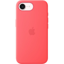 Чохол APPLE Silicone Case with MagSafe для Apple iPhone 17e Bright Guava (MHWH4ZM/A)