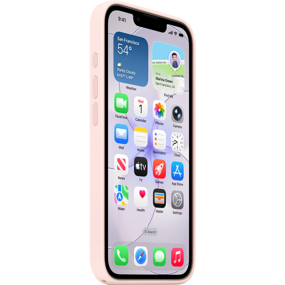 Чохол APPLE Silicone Case with MagSafe для Apple iPhone 17e Soft Pink (MHWJ4ZM/A) Колір рожевий