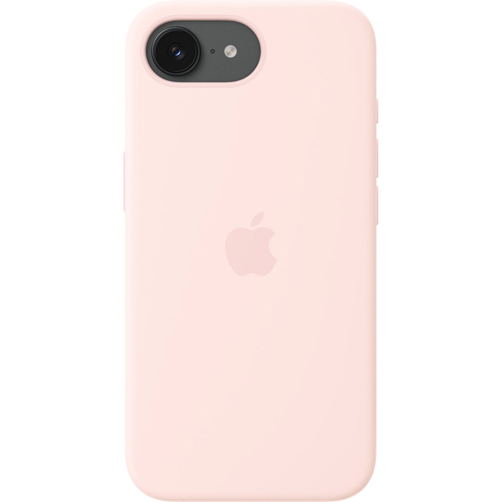 Чохол APPLE Silicone Case with MagSafe для Apple iPhone 17e Soft Pink (MHWJ4ZM/A) Тип чохол-накладка