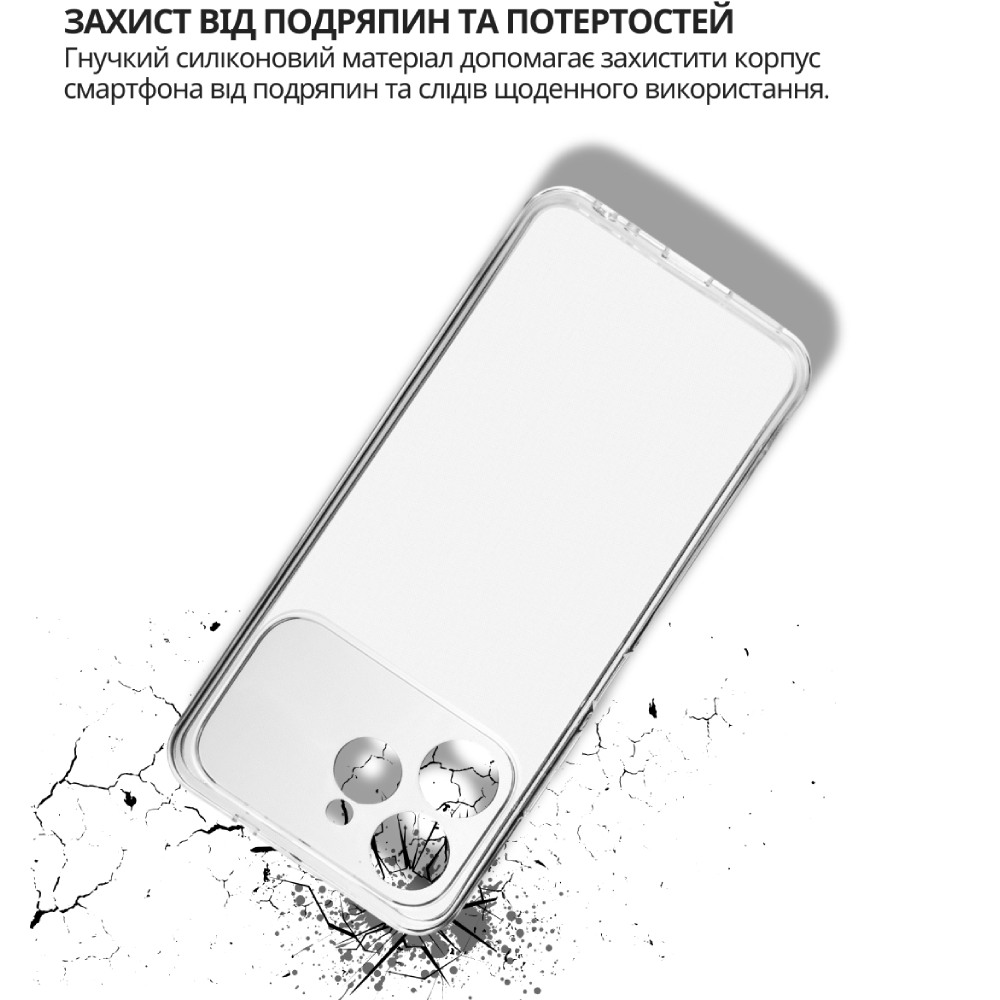 Чохол BECOVER для Tecno Spark 40 4G (KM5) Transparancy (715062) Матеріал силікон