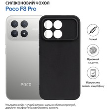 Чехол BECOVER для Poco F8 Pro Black (715063)