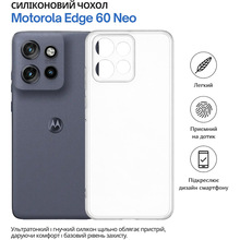 Чохол BECOVER для Motorola Edge 60 Neo Transparancy (715046)