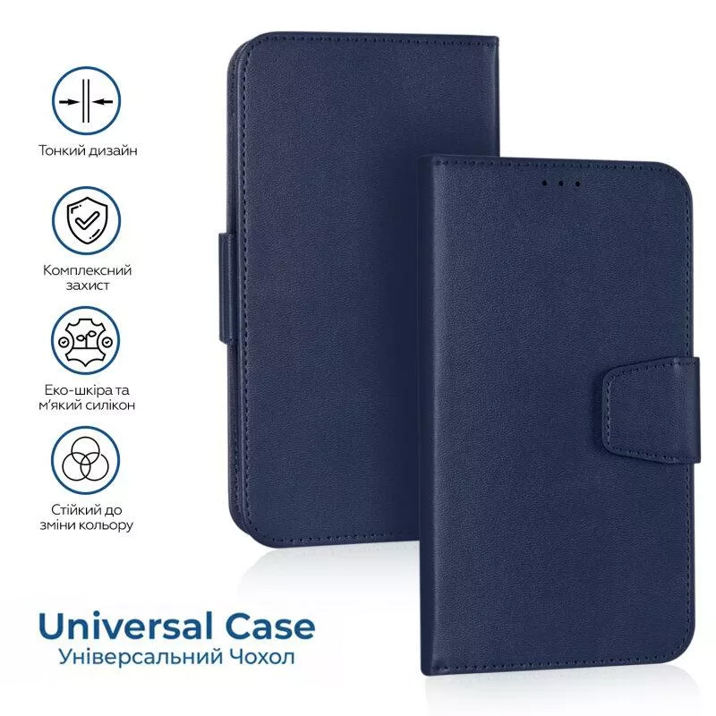 Изображение Чехол XOKO для смартфона 6.0-6.2" универсальный Blue (XK-UNCS-BL62)