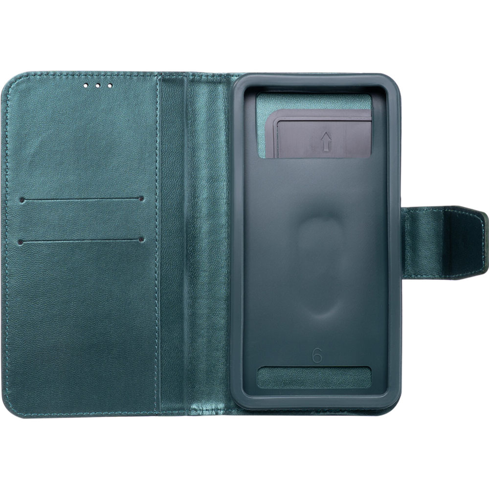 Чохол XOKO для смартфона 6.0-6.2" універсальний Green (XK-UNCS-GR62) Матеріал штучна шкіра