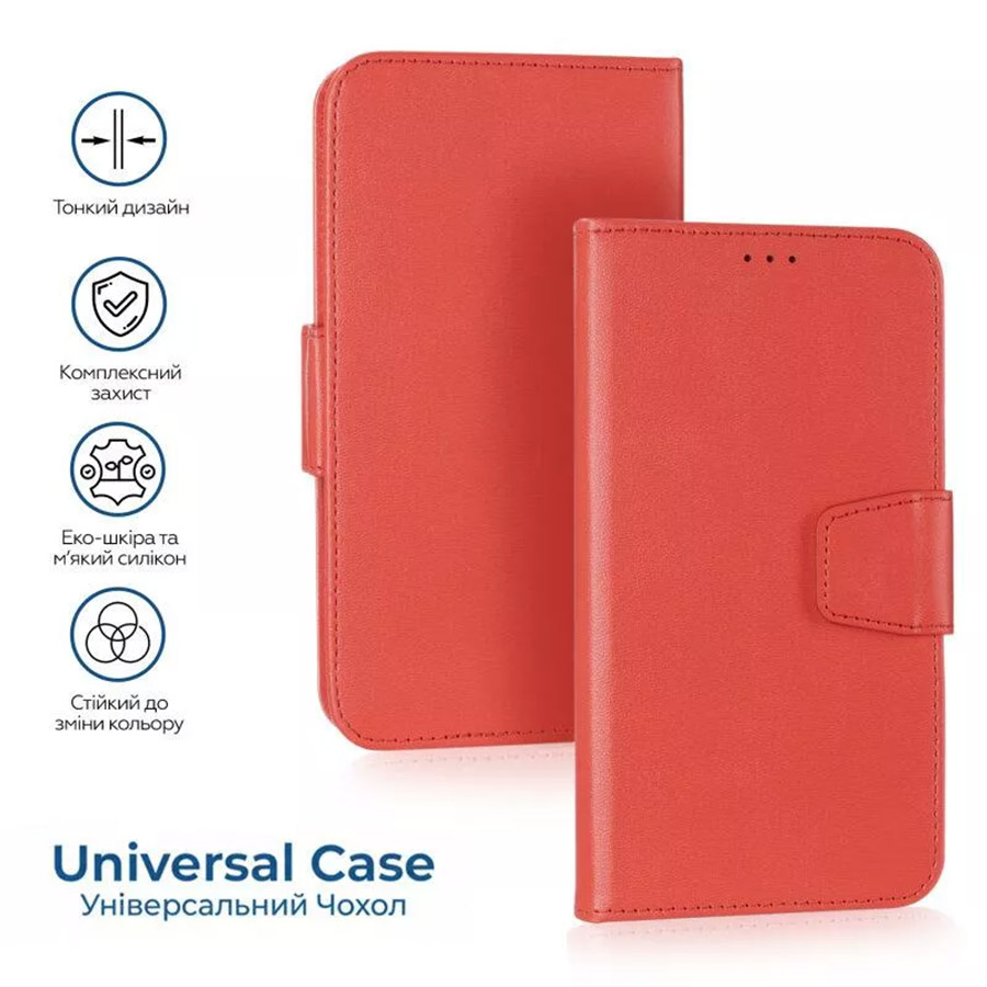 Фото Чехол XOKO для смартфона 6.0-6.2" универсальный Red (XK-UNCS-RD62)