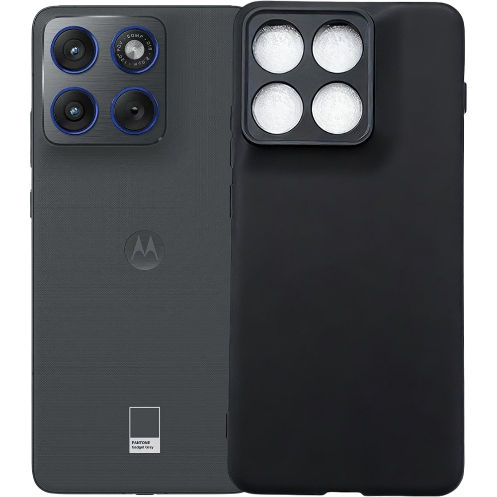 Чохол BECOVER для Motorola Edge 70 Black (715047) Матеріал силікон