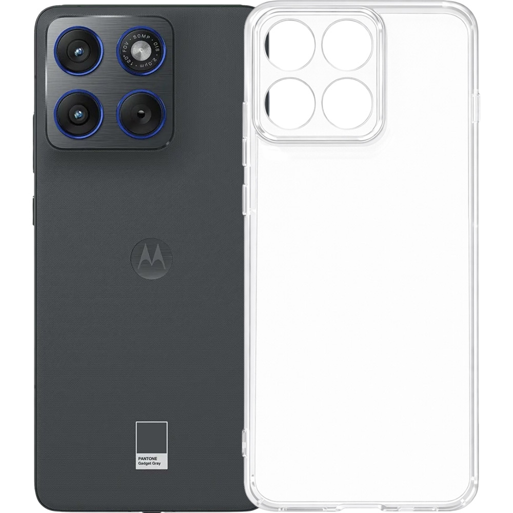 Чехол BECOVER для Motorola Edge 70 Transparancy (715048) Материал силикон