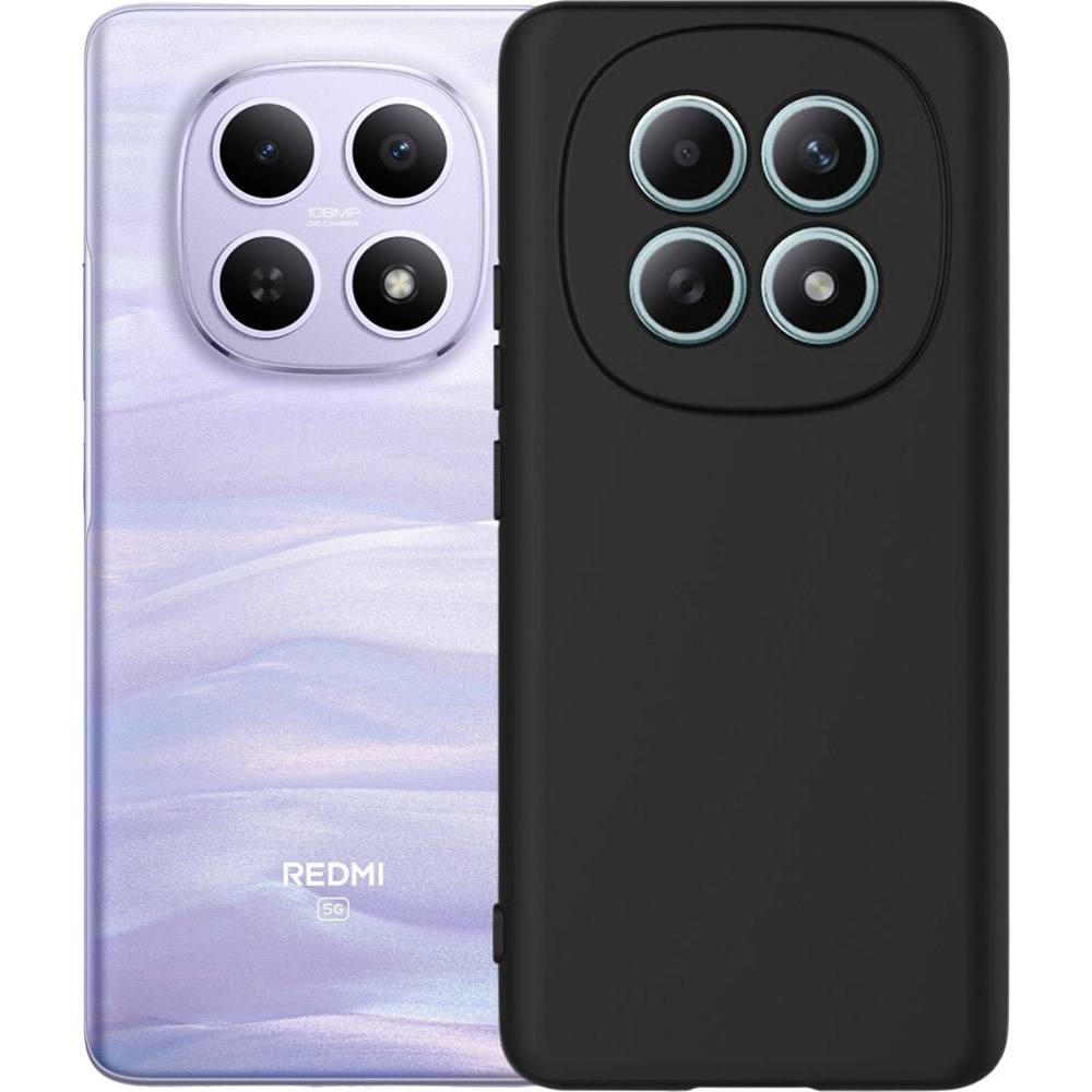 Чехол BECOVER для Xiaomi Redmi Note 15 5G Black (715049) Тип чехол-накладка