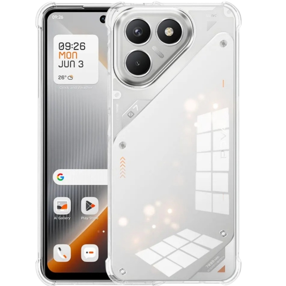 Чехол BECOVER Anti-Shock для Tecno POVA 7 Neo (LJ6) Clear (715064) Совместимость по модели TECNO Pova 7 Neo