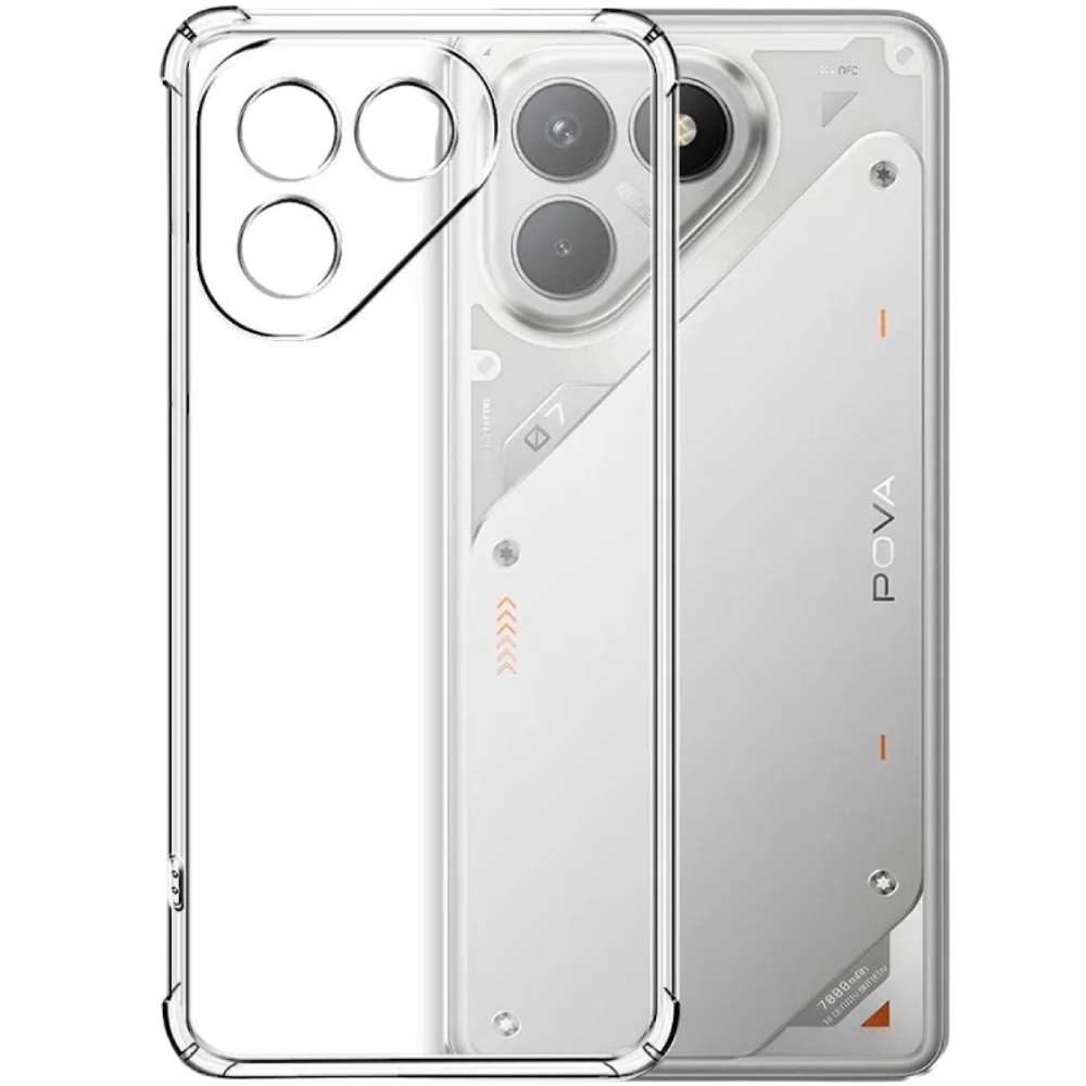 Чехол BECOVER Anti-Shock для Tecno POVA 7 Neo (LJ6) Clear (715064)