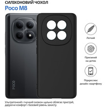 Чехол BECOVER для Poco M8 Black (715055)