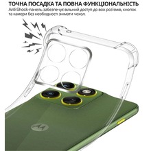 Чехол BECOVER Anti-Shock для Motorola Edge 70 Clear (715069)
