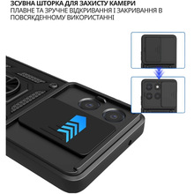 Чехол BECOVER Military для Motorola Moto G86 Black (715037)