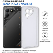 Чохол BECOVER для Tecno POVA 7 Neo (LJ6) Transparancy (715038)